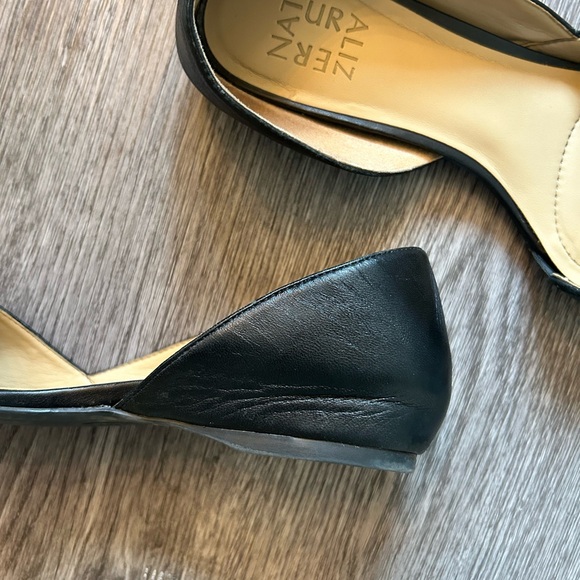 Naturalizer Samantha Black Leather D’Orsay Flats | 8.5 - Picture 5 of 9